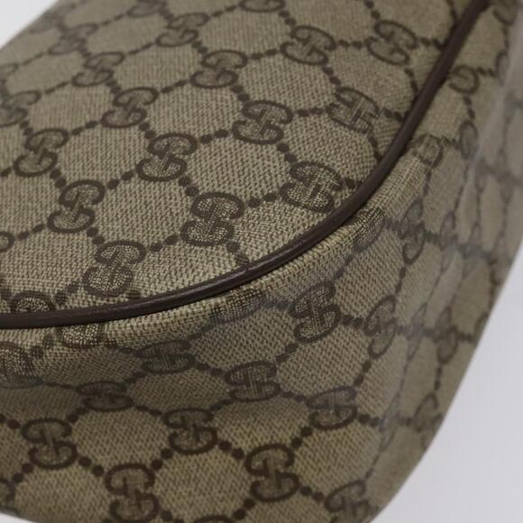 GUCCI GG Supreme Web Sherry Line Shoulder Bag Pvc Beige 89 02 032 - Picture 13 of 16